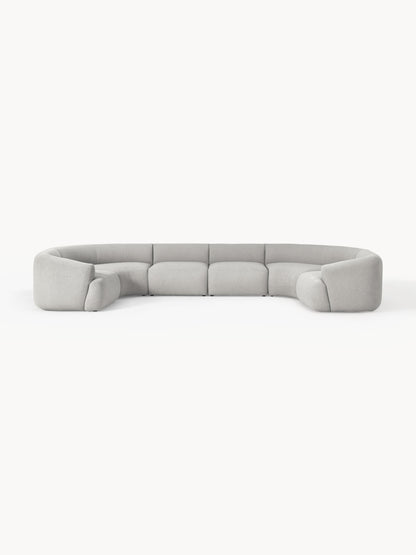 Modulares Bouclé-XL-Sofa Sofia