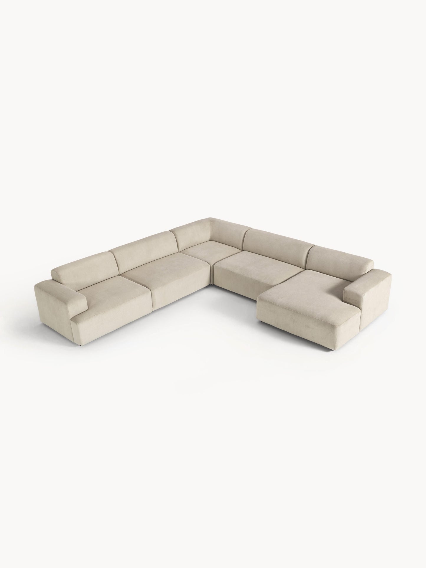 XL Cord-Ecksofa Melva