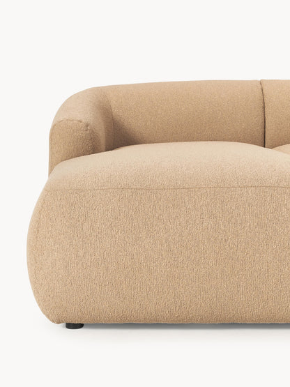 Modulares Bouclé-Ecksofa Sofia (3-Sitzer)