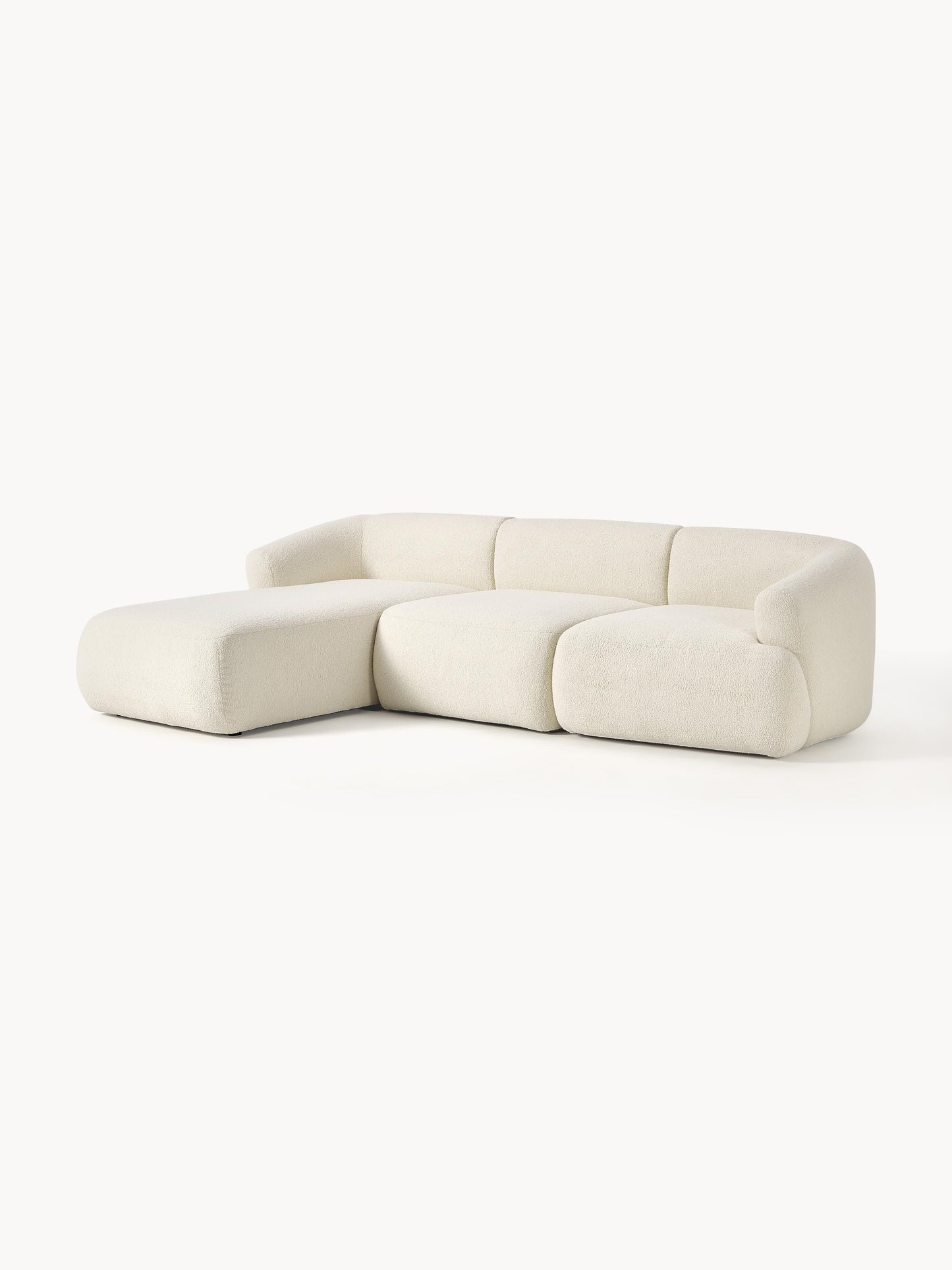 Modulares Teddy-Ecksofa Sofia (3-Sitzer)