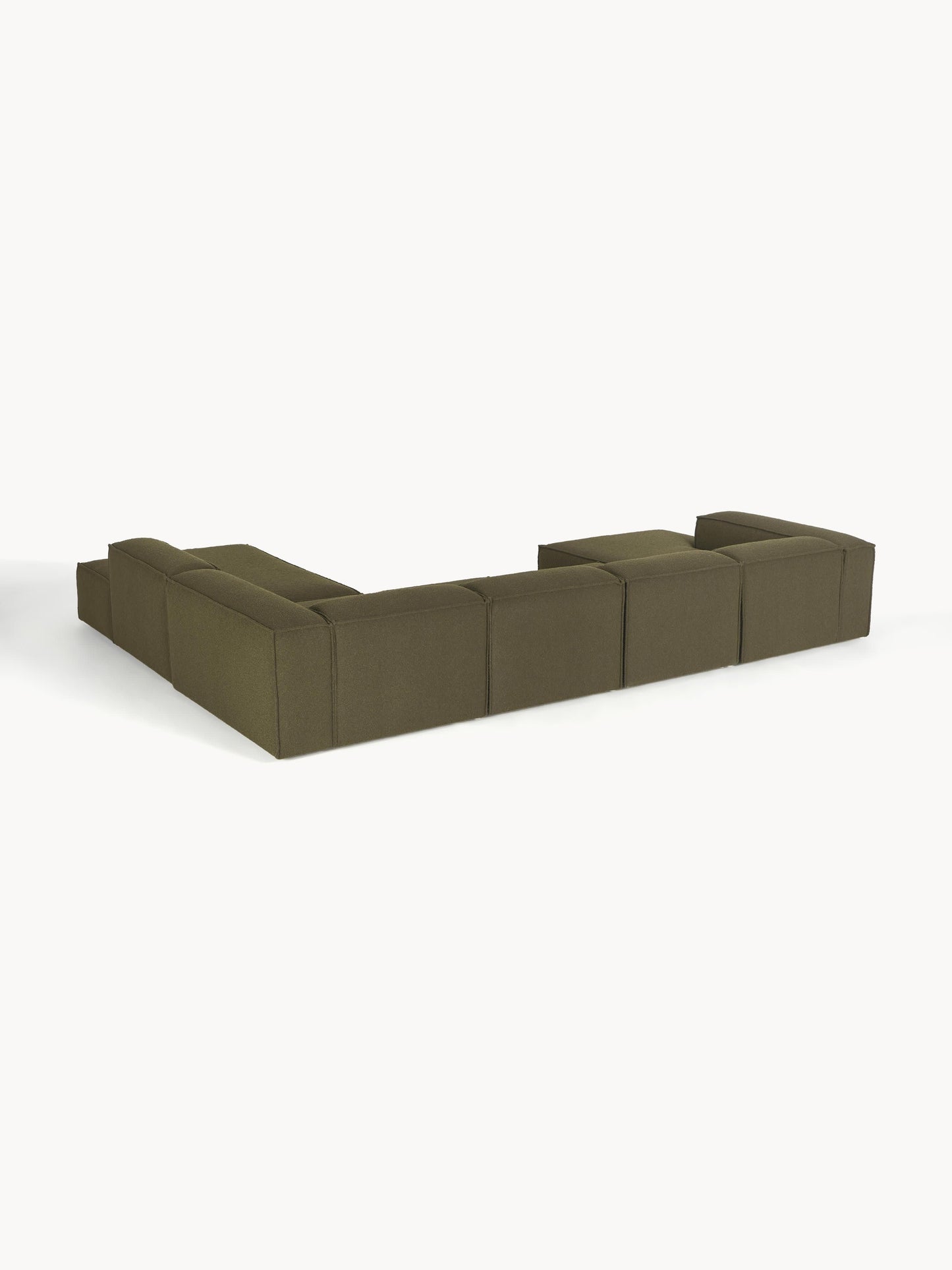 Modulares XL Sofa Lennon aus Bouclé