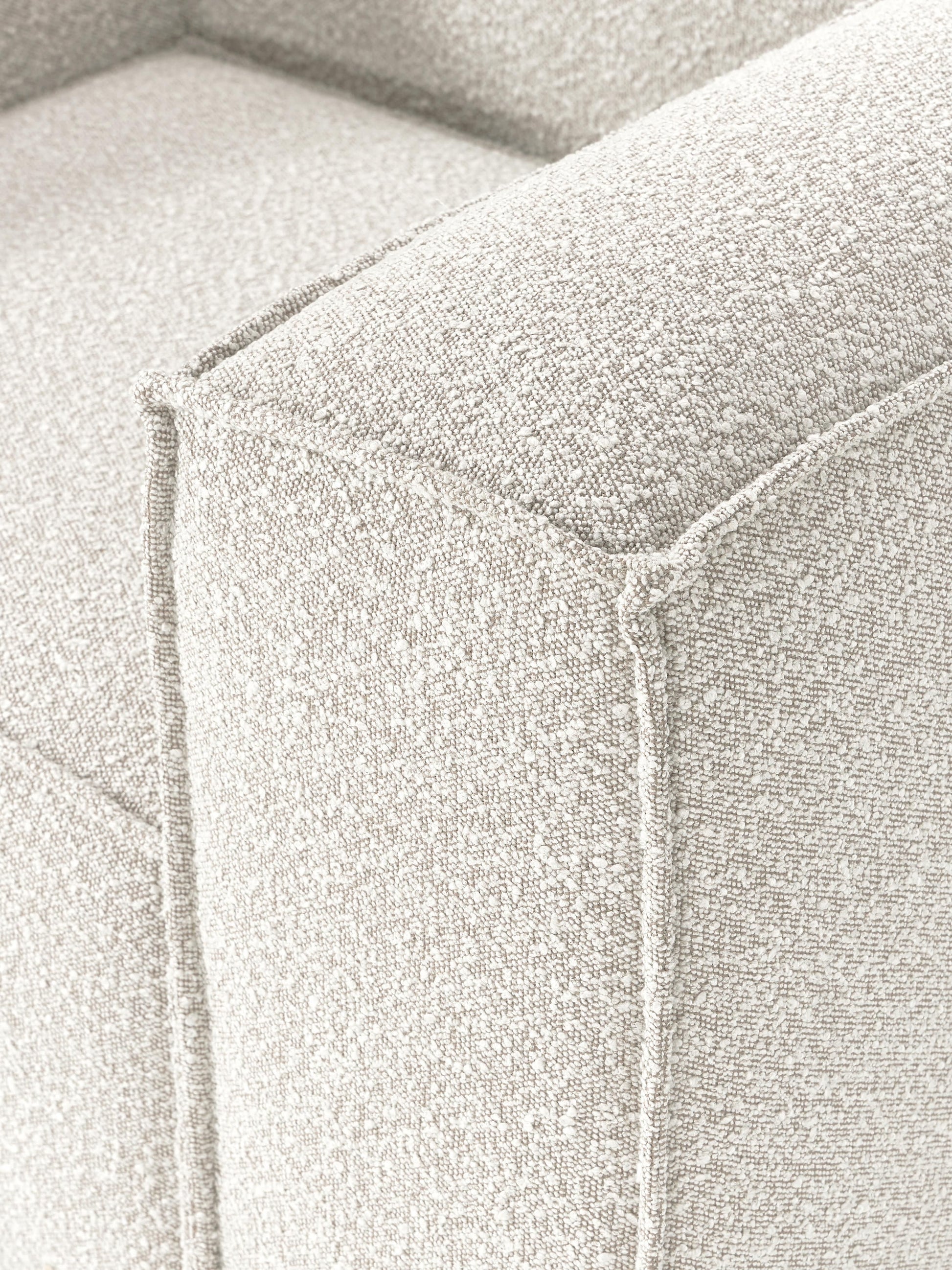 Sessel Lennon aus Bouclé