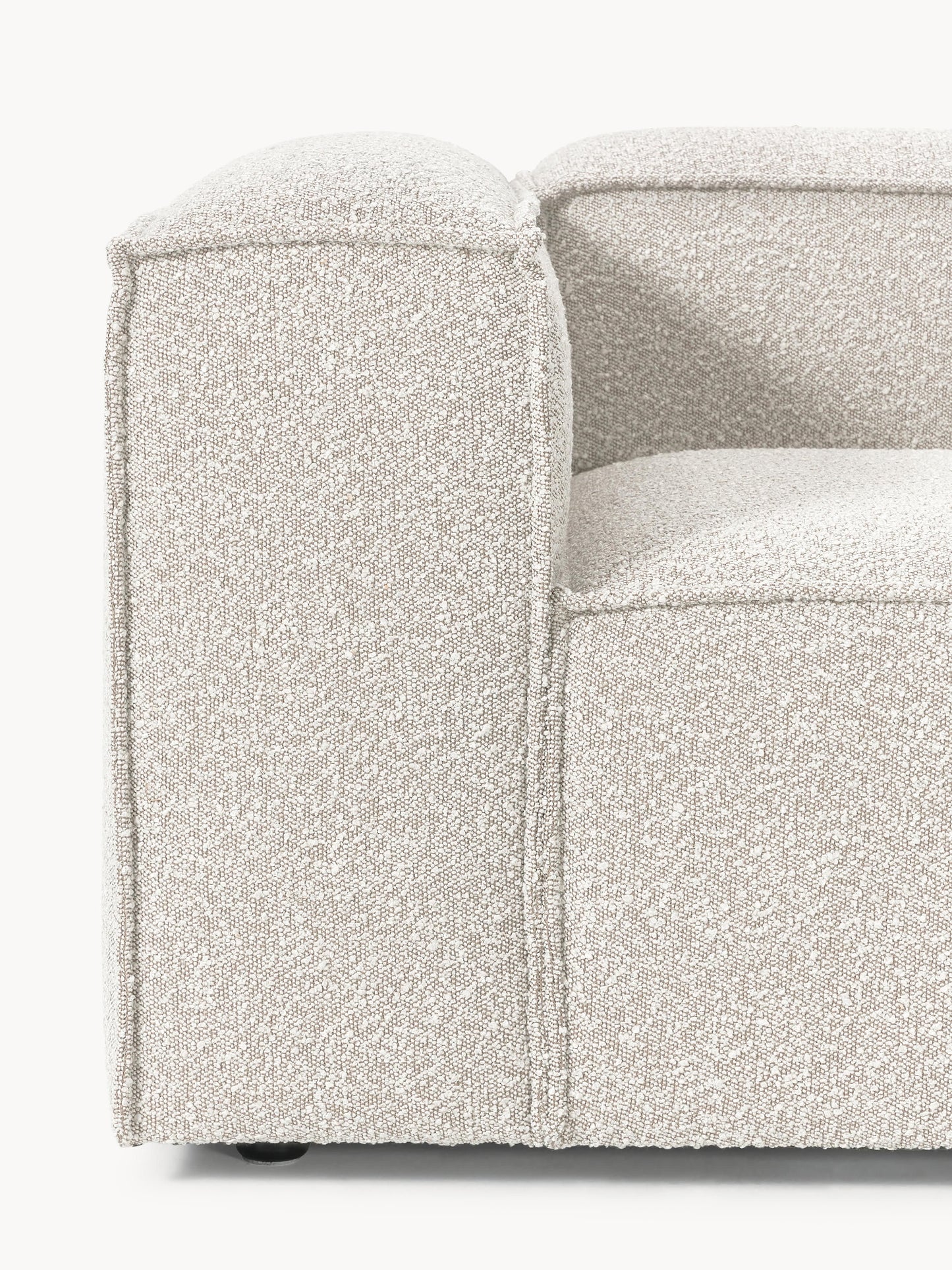 Sessel Lennon aus Bouclé