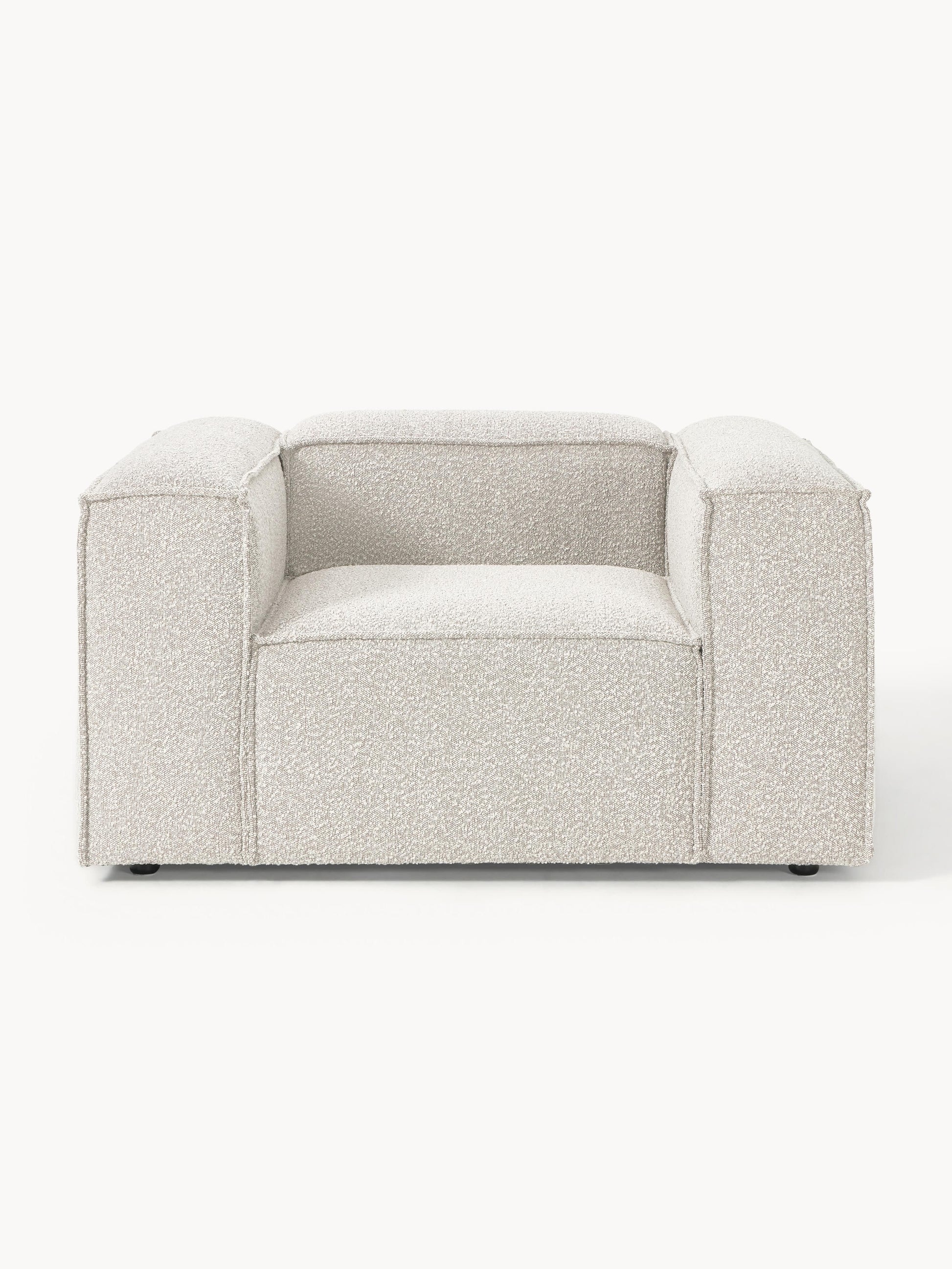 Sessel Lennon aus Bouclé