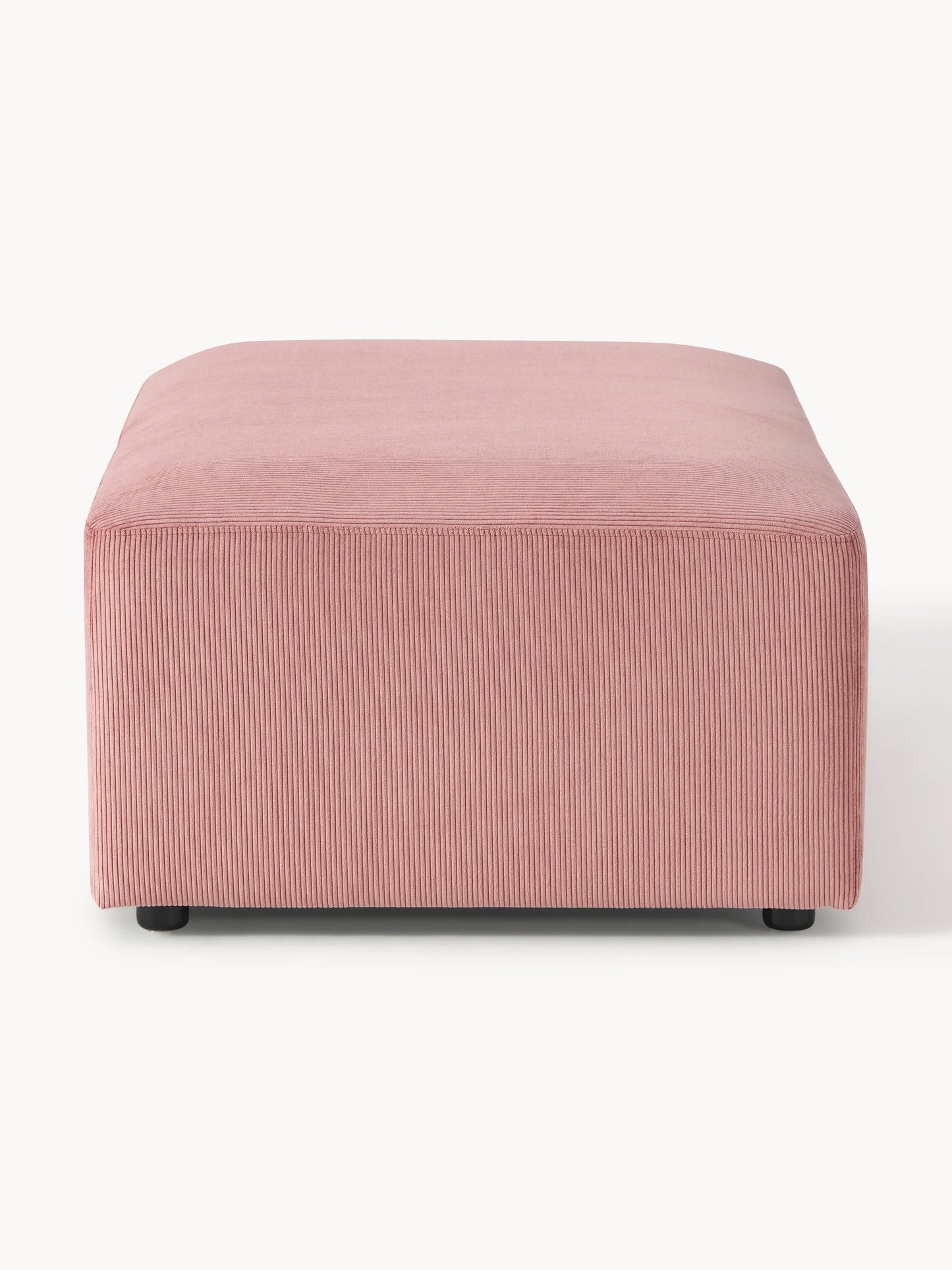 XL Sofa-Hocker Melva aus Cord, B 116 x T 72 cm