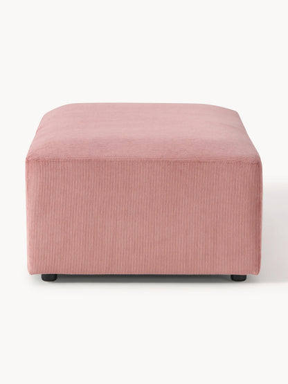 XL Sofa-Hocker Melva aus Cord, B 116 x T 72 cm