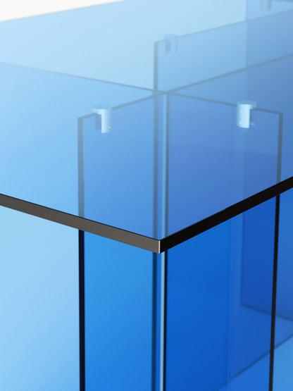 Esstisch Anouk aus Glas, 180 x 90 cm