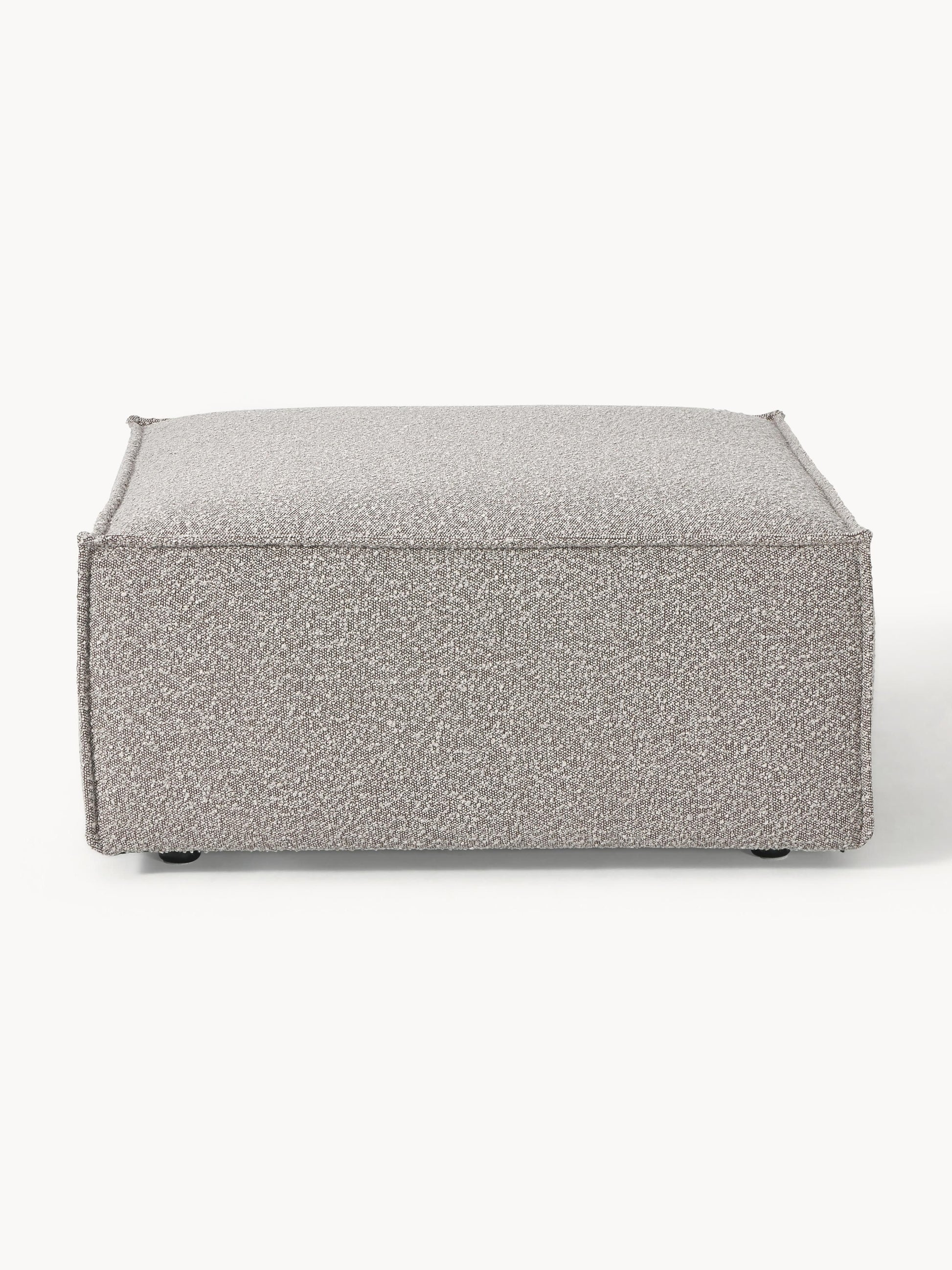 Sofa-Hocker Lennon aus Bouclé