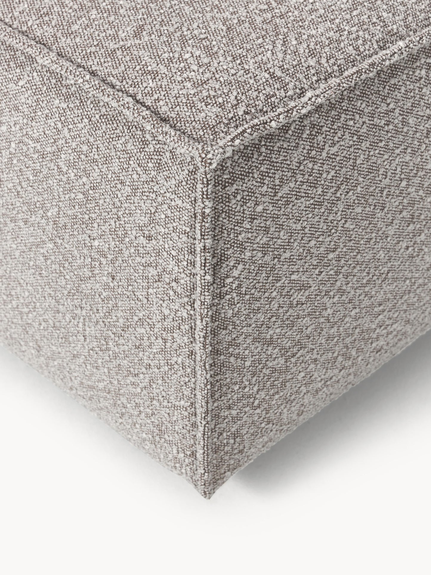 Sofa-Hocker Lennon aus Bouclé