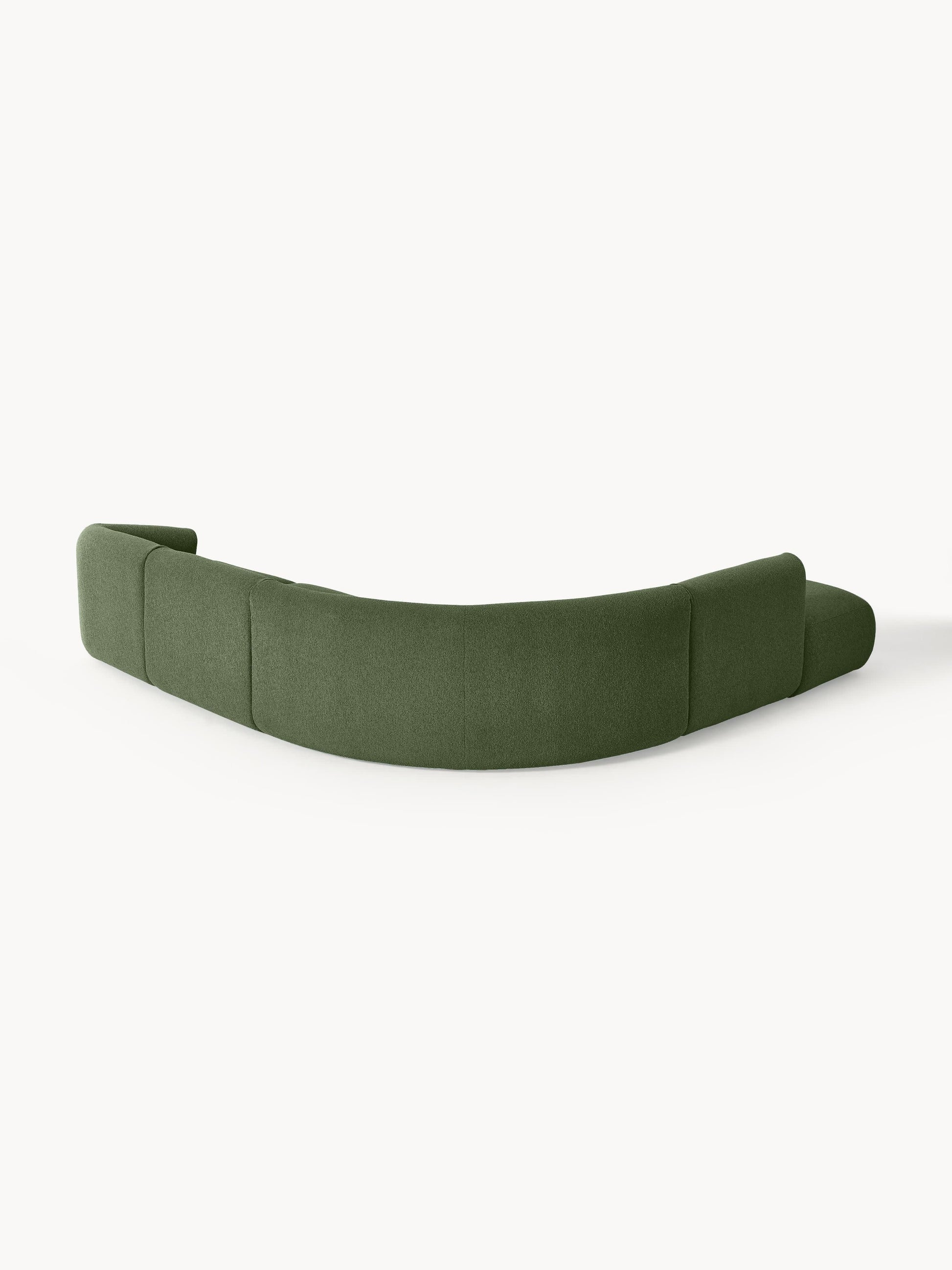 Modulares Bouclé-Ecksofa Sofia (4-Sitzer)