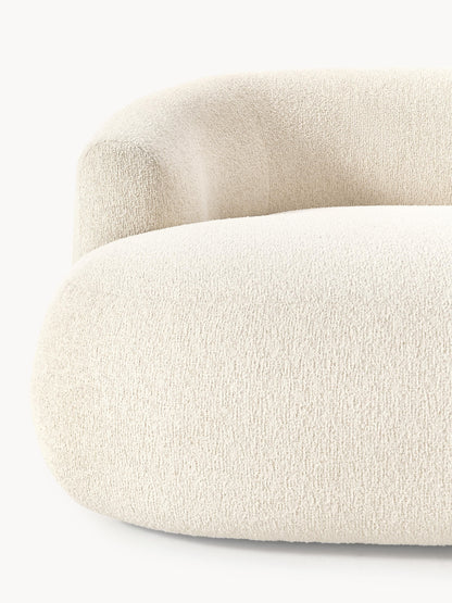 Bouclé-XL-Loungesessel Sofia