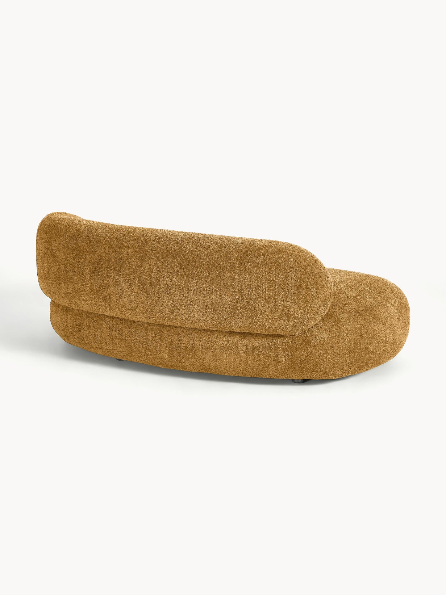 Sofa Alba (2-Sitzer) aus Teddy-Bouclé