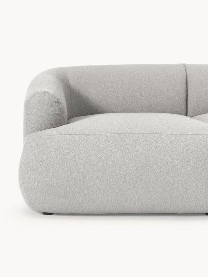 Modulares Bouclé-Ecksofa Sofia (4-Sitzer)