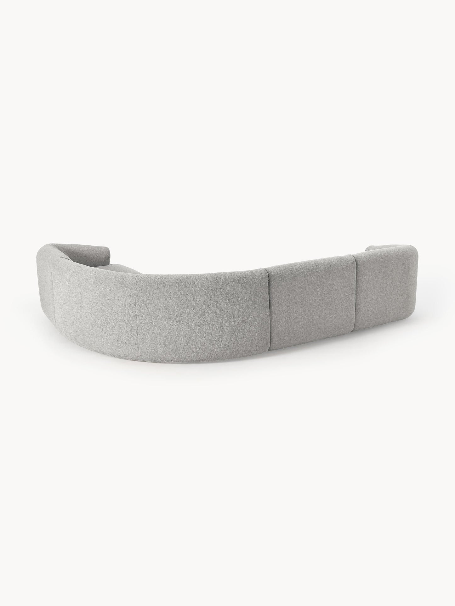 Modulares Bouclé-Ecksofa Sofia (4-Sitzer)