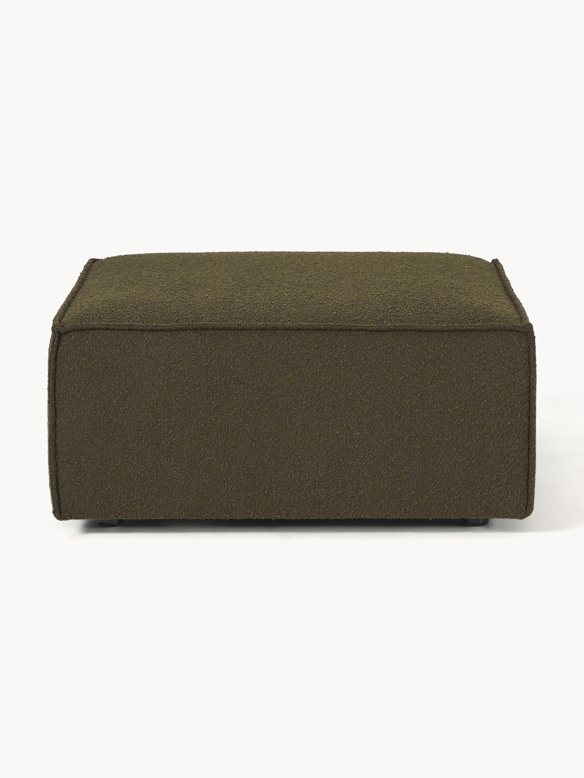Sofa-Hocker Lennon aus Bouclé