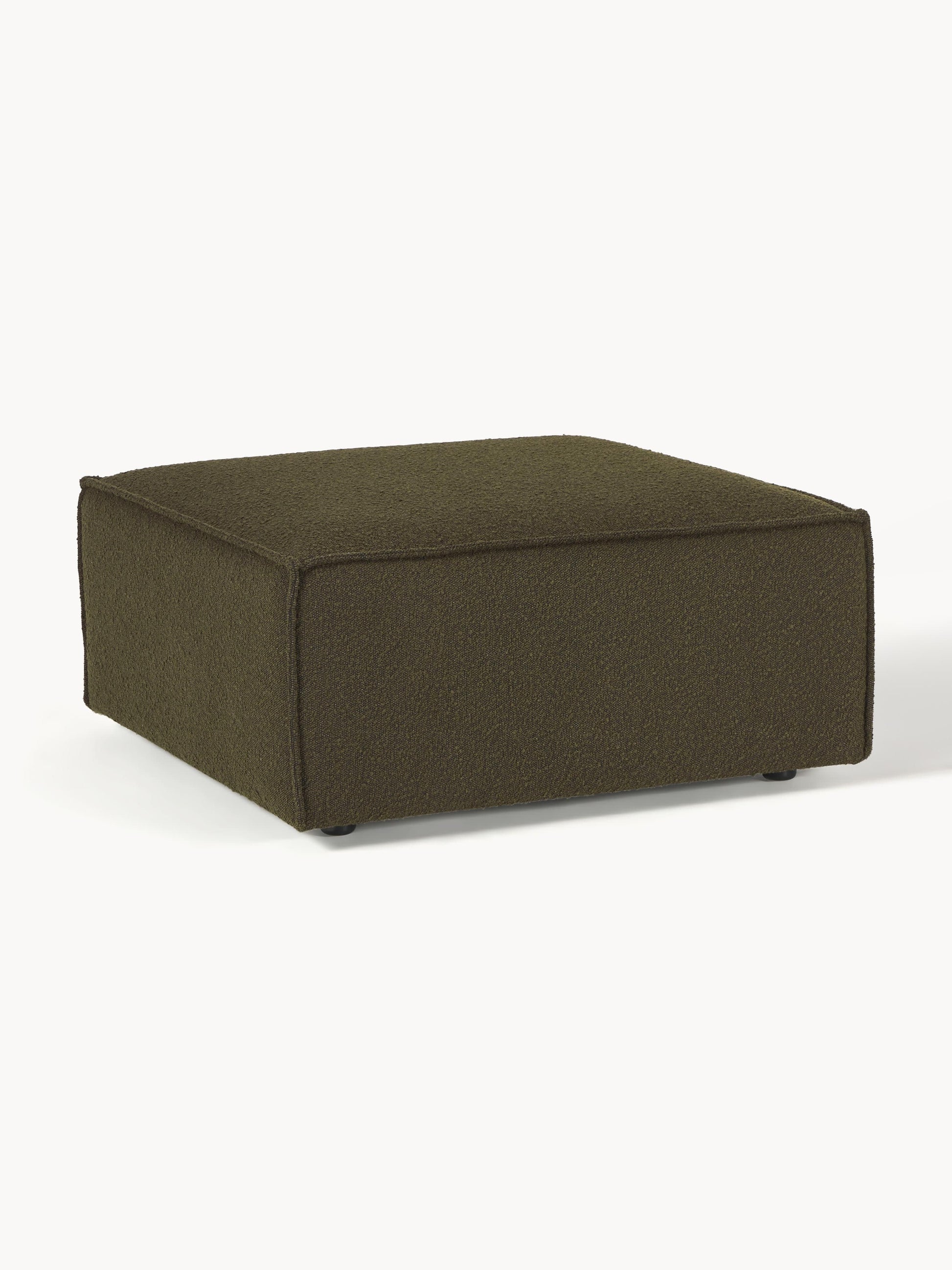 Galeriebild 1 - Sofa-Hocker Lennon aus Bouclé