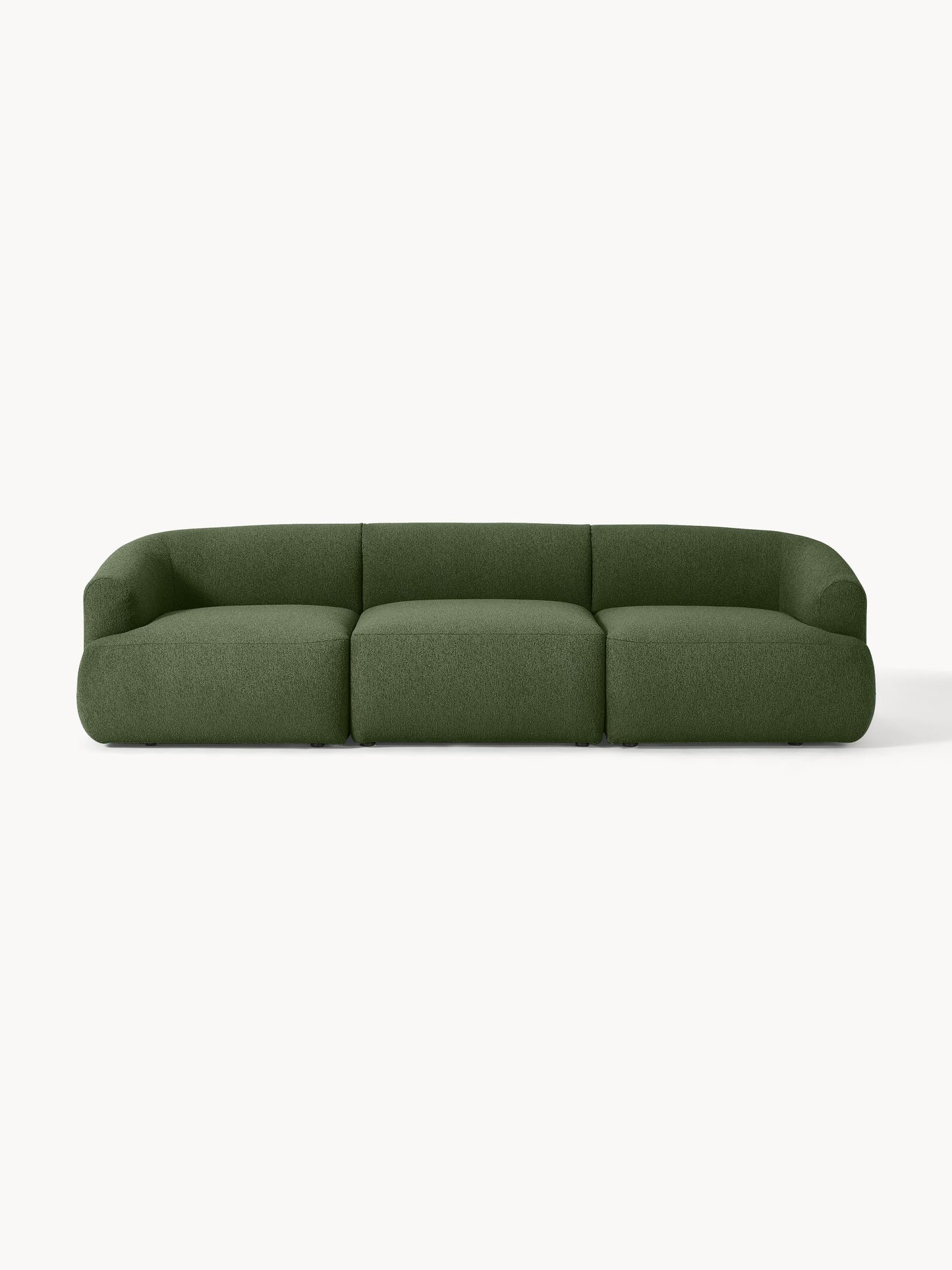 Galeriebild 1 - Modulares Bouclé-Sofa Sofia (3-Sitzer)