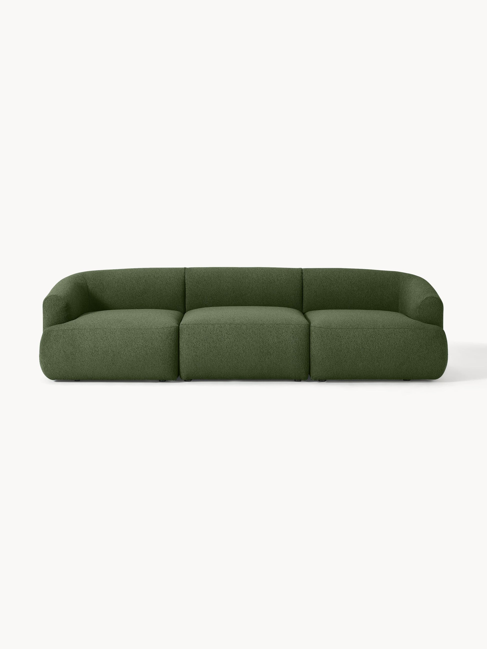 Galeriebild 1 - Modulares Bouclé-Sofa Sofia (3-Sitzer)