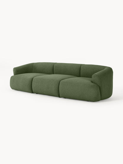 Modulares Bouclé-Sofa Sofia (3-Sitzer)