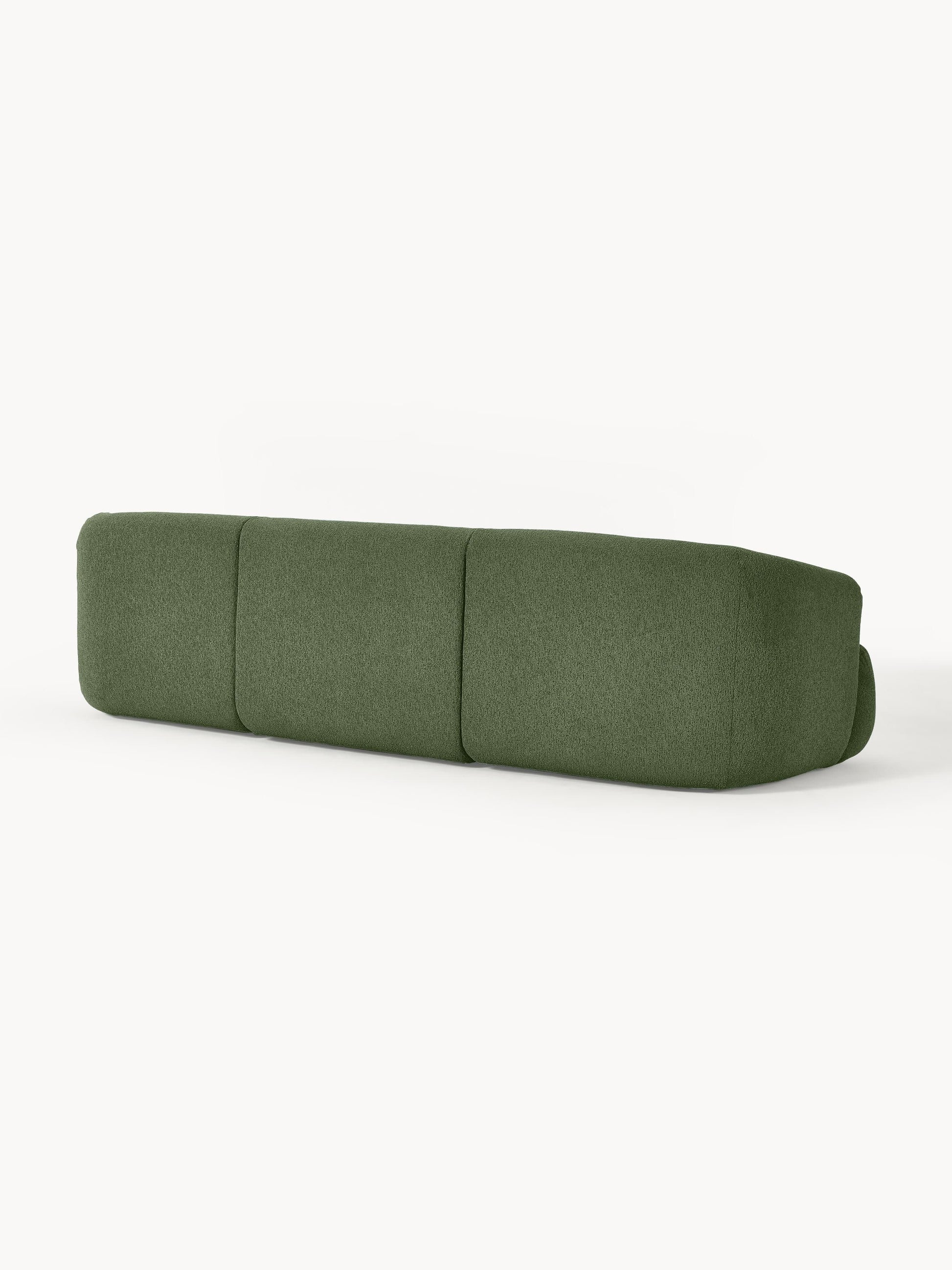 Modulares Bouclé-Sofa Sofia (3-Sitzer)