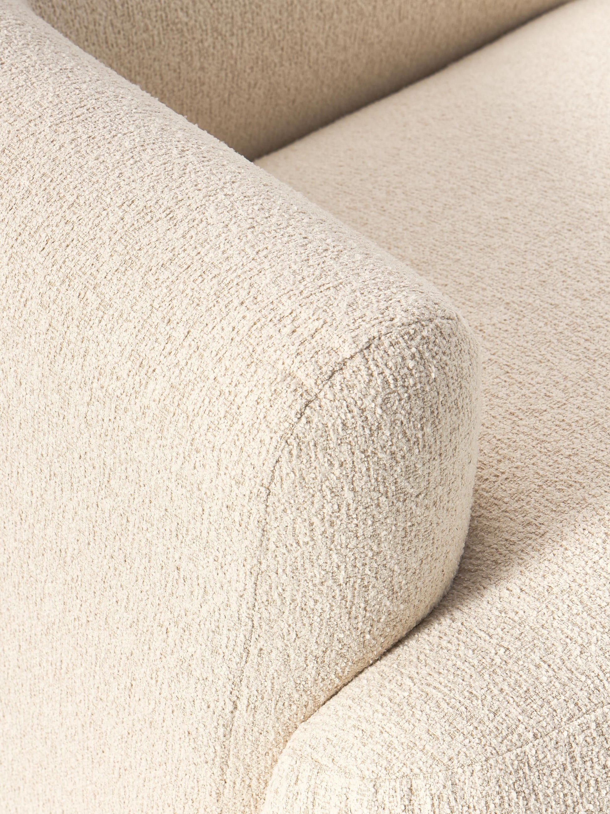 Modulares Bouclé-XL-Sofa Sofia