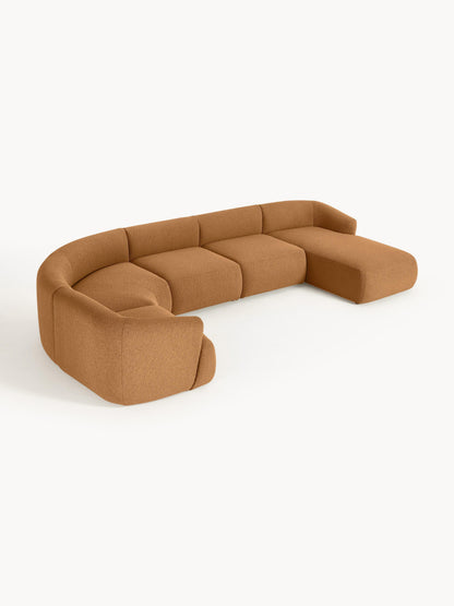 Modulares Bouclé-XL-Sofa Sofia