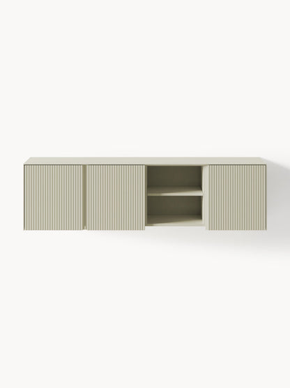 Lowboard Shea mit geriffelter Front