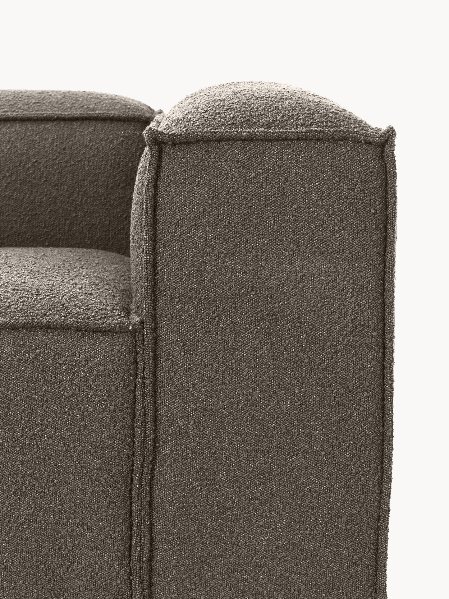 Eckmodul Lennon aus Bouclé