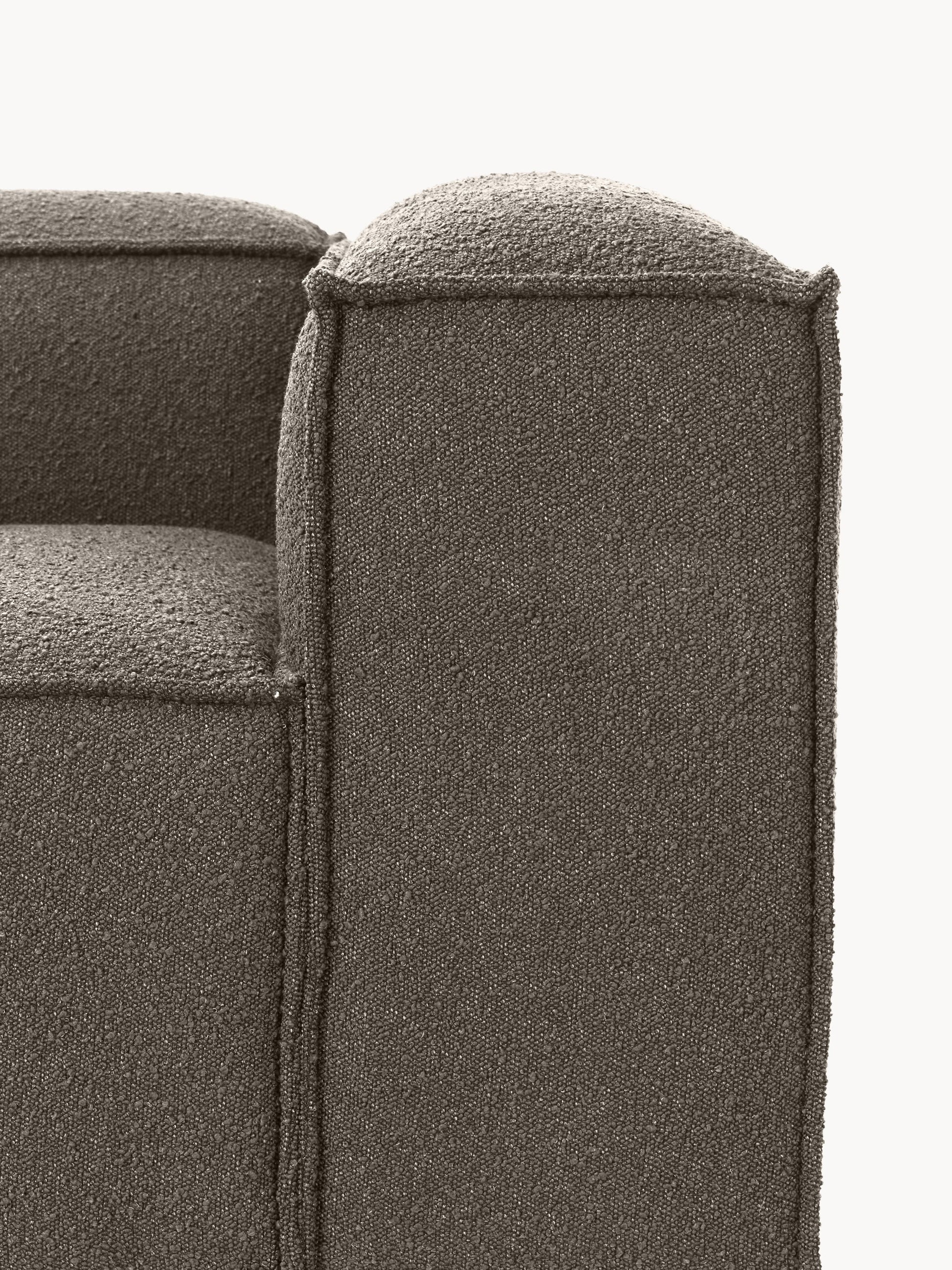 Eckmodul Lennon aus Bouclé