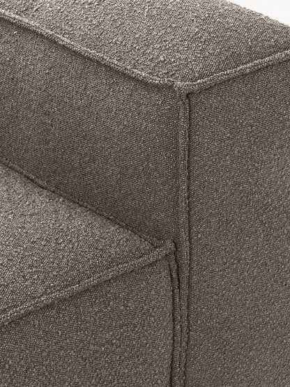 Eckmodul Lennon aus Bouclé