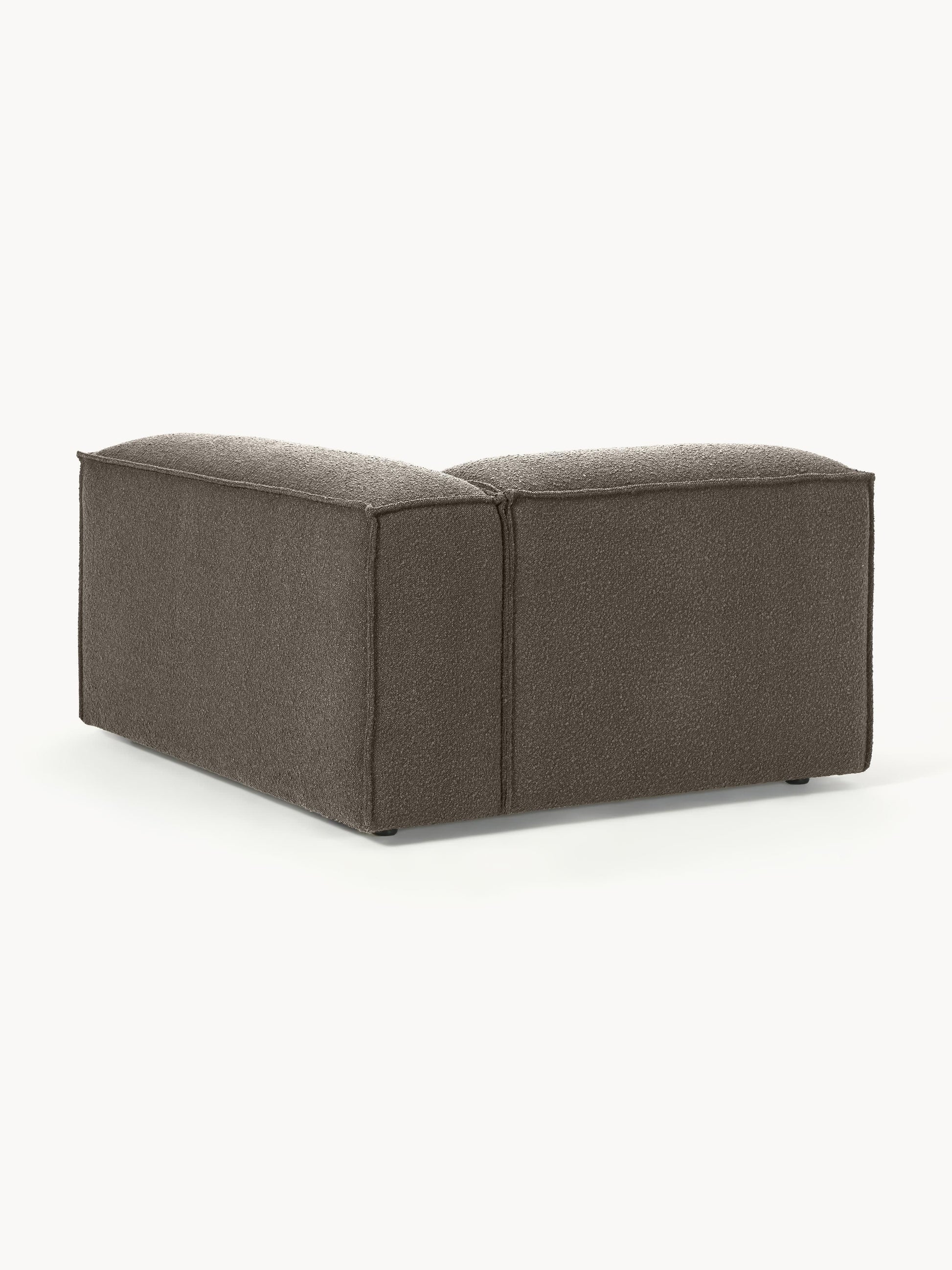Eckmodul Lennon aus Bouclé