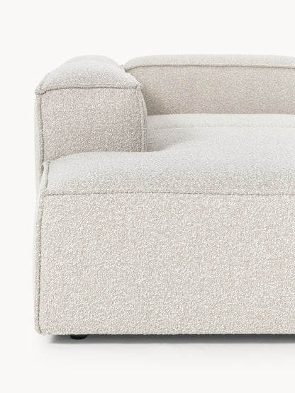 Modulares XL-Ecksofa Lennon (4-Sitzer) aus Bouclé