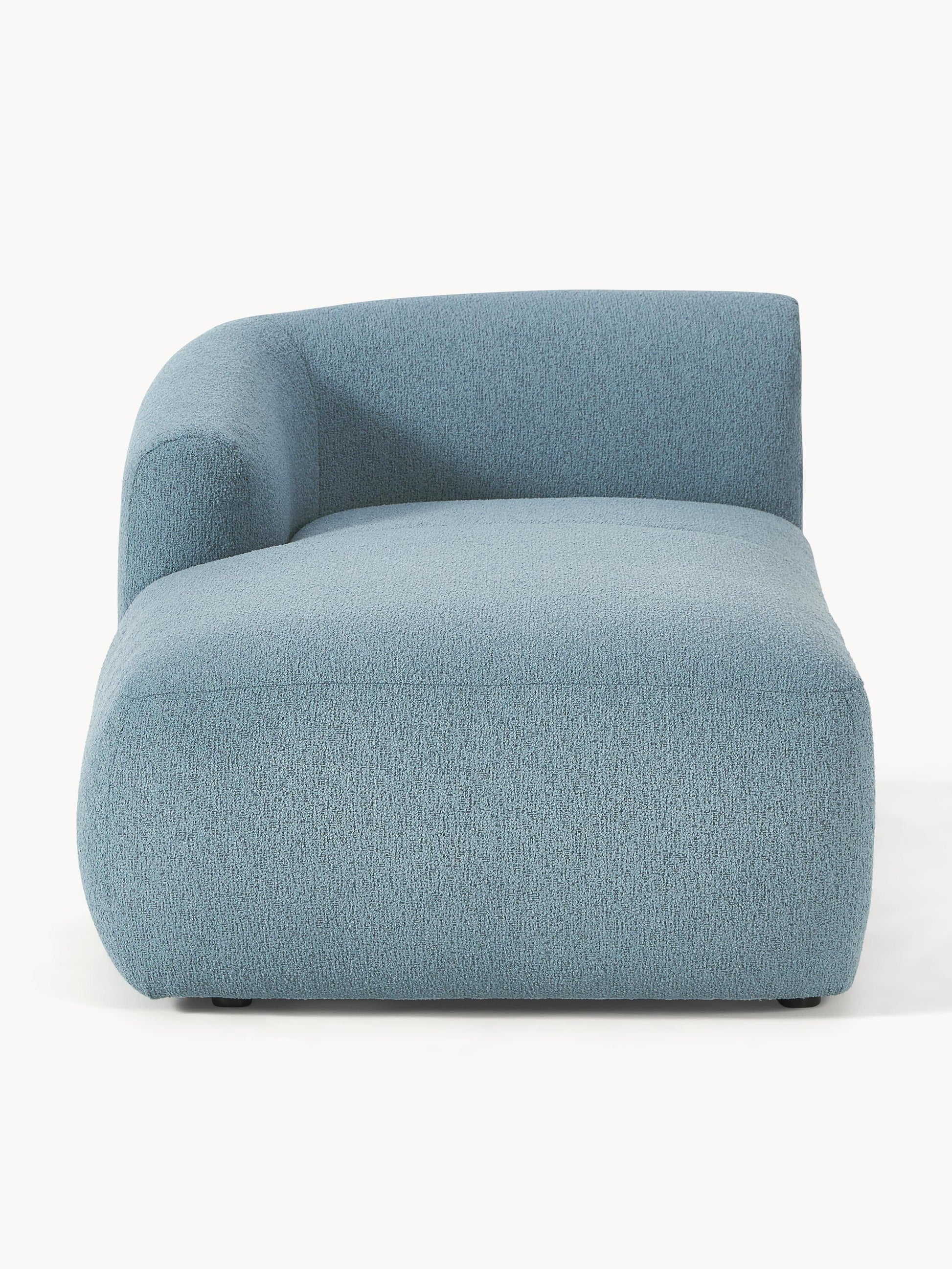 Bouclé-Chaise-Eckmodul Sofia