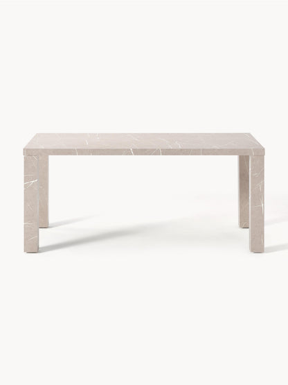 Esstisch Carl in Marmor-Optik, 180 x 90 cm