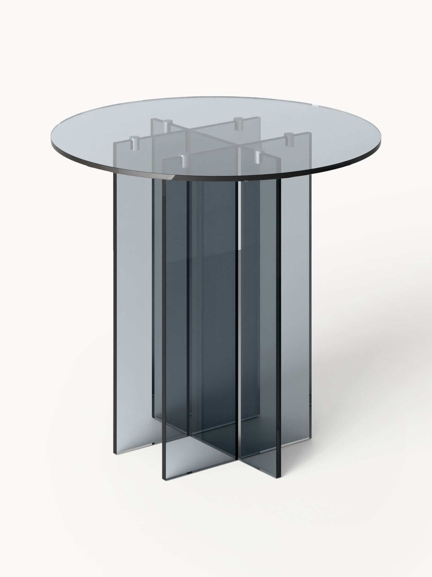 Galeriebild 1 - Runder Esstisch Anouk aus Glas