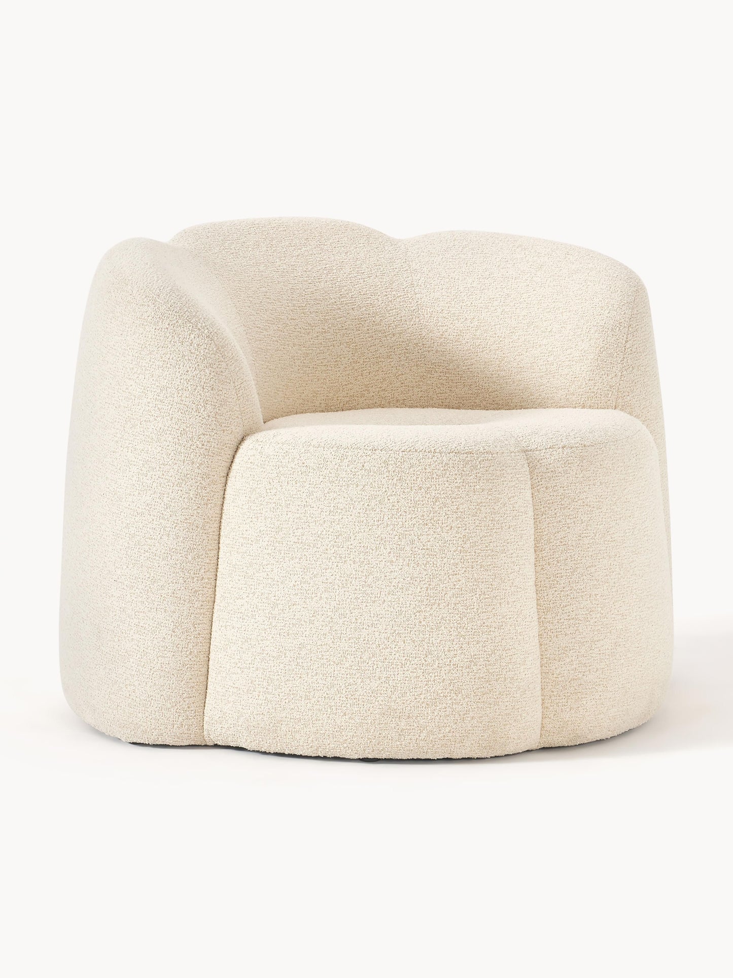 Galeriebild 1 - Bouclé-Loungesessel Fleur