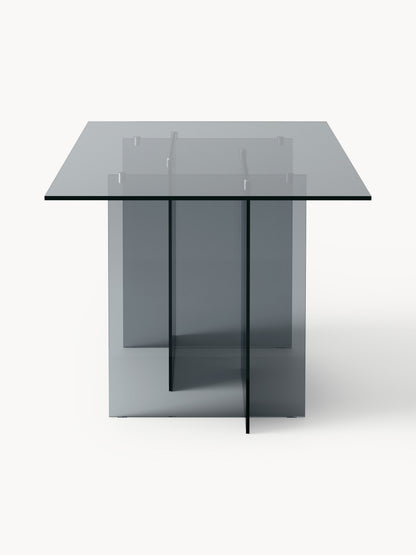 Esstisch Anouk aus Glas, 180 x 90 cm