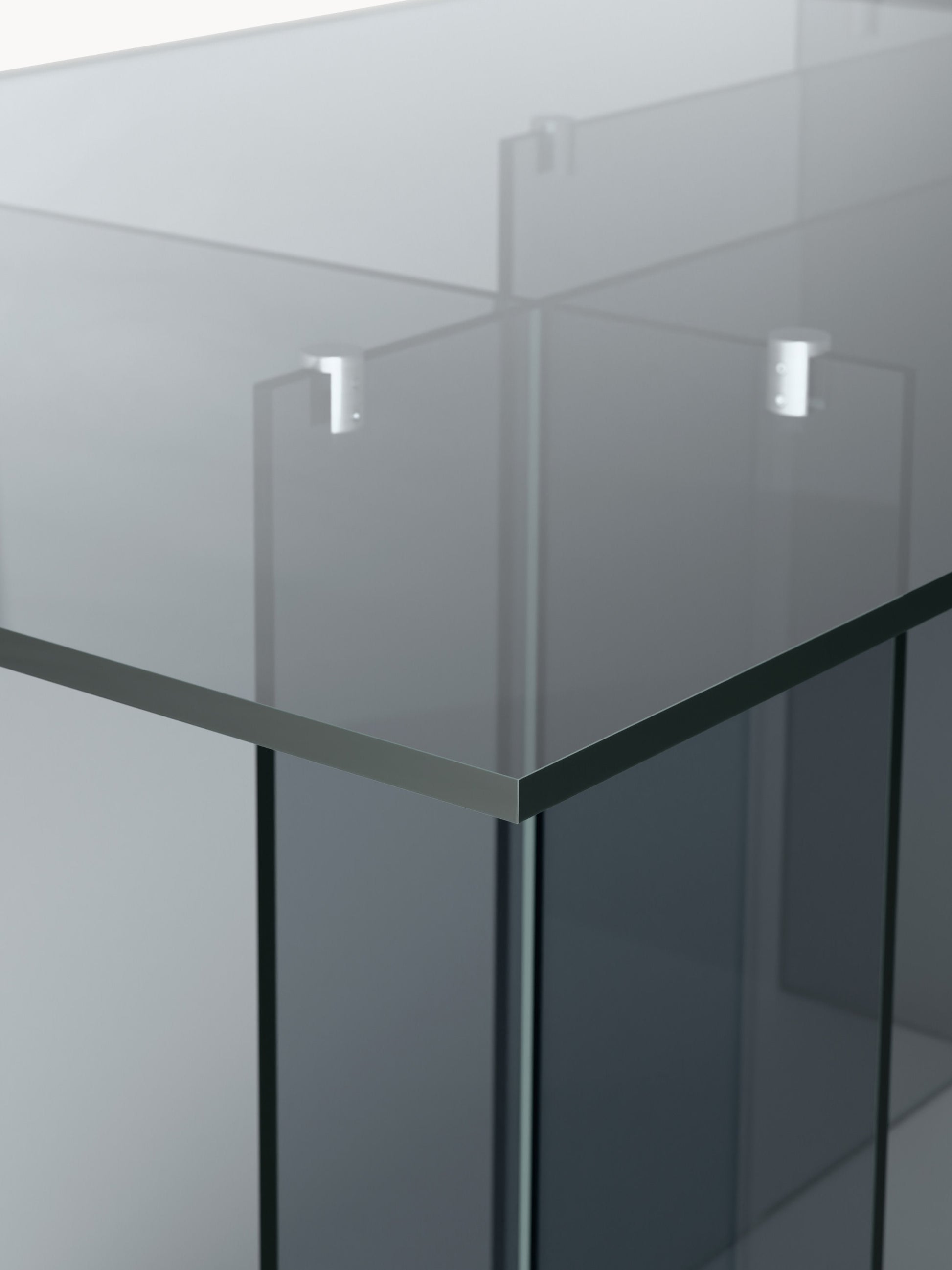 Esstisch Anouk aus Glas, 180 x 90 cm