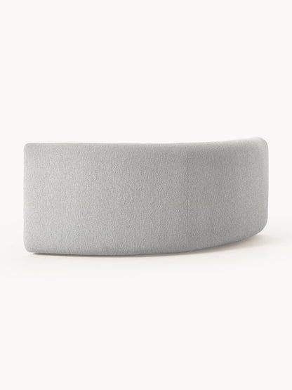 Rundes Bouclé-Eckmodul Sofia