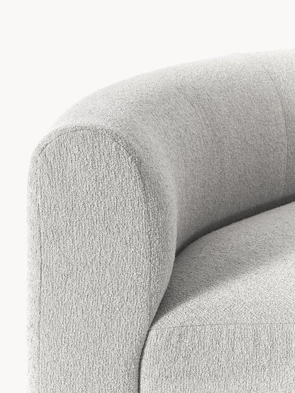 Rundes Bouclé-Eckmodul Sofia
