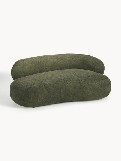 Sofa Alba (2-Sitzer) aus Teddy-Bouclé