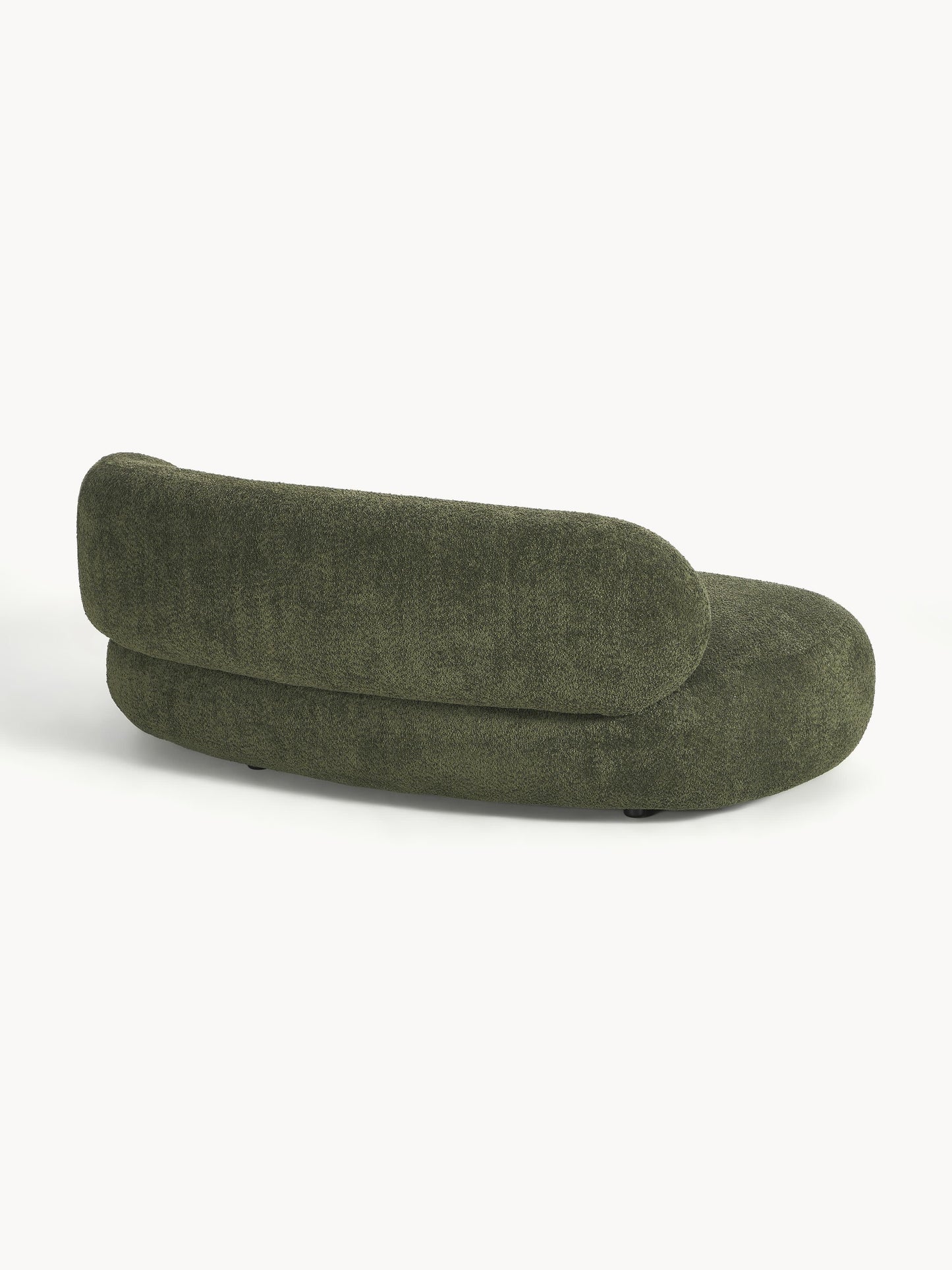 Sofa Alba (2-Sitzer) aus Teddy-Bouclé