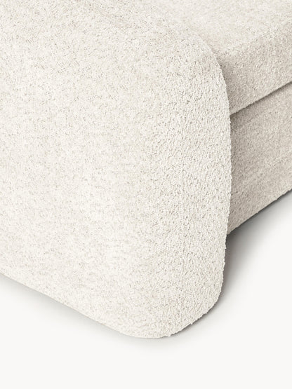 Schlafsofa Eliot (2-Sitzer) aus Teddy-Bouclé