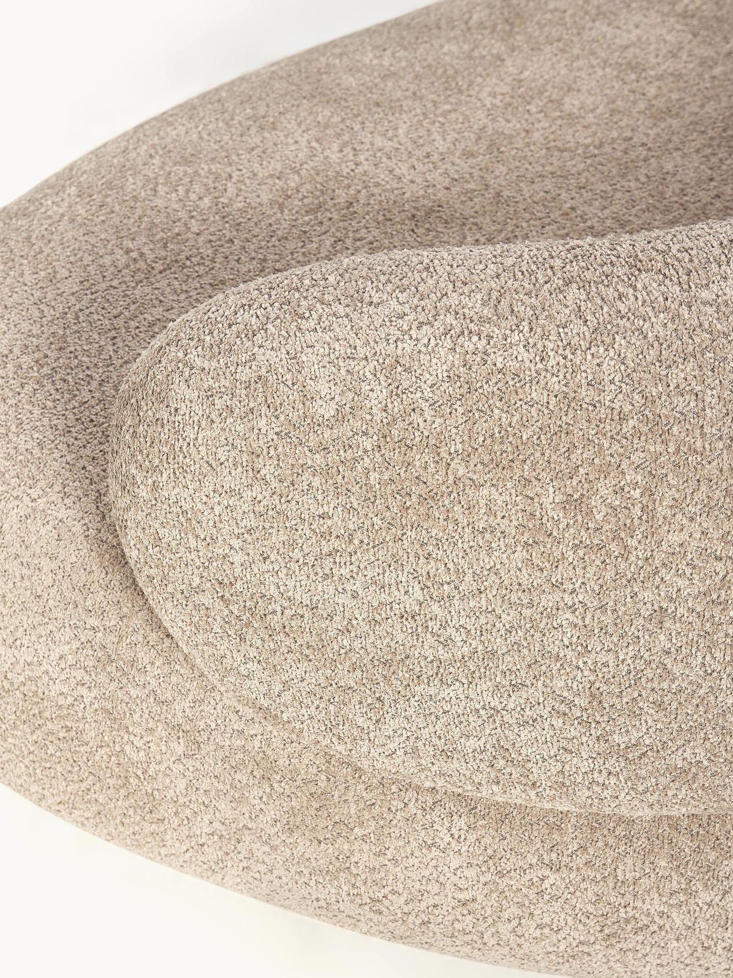 Sofa Alba (2-Sitzer) aus Teddy-Bouclé