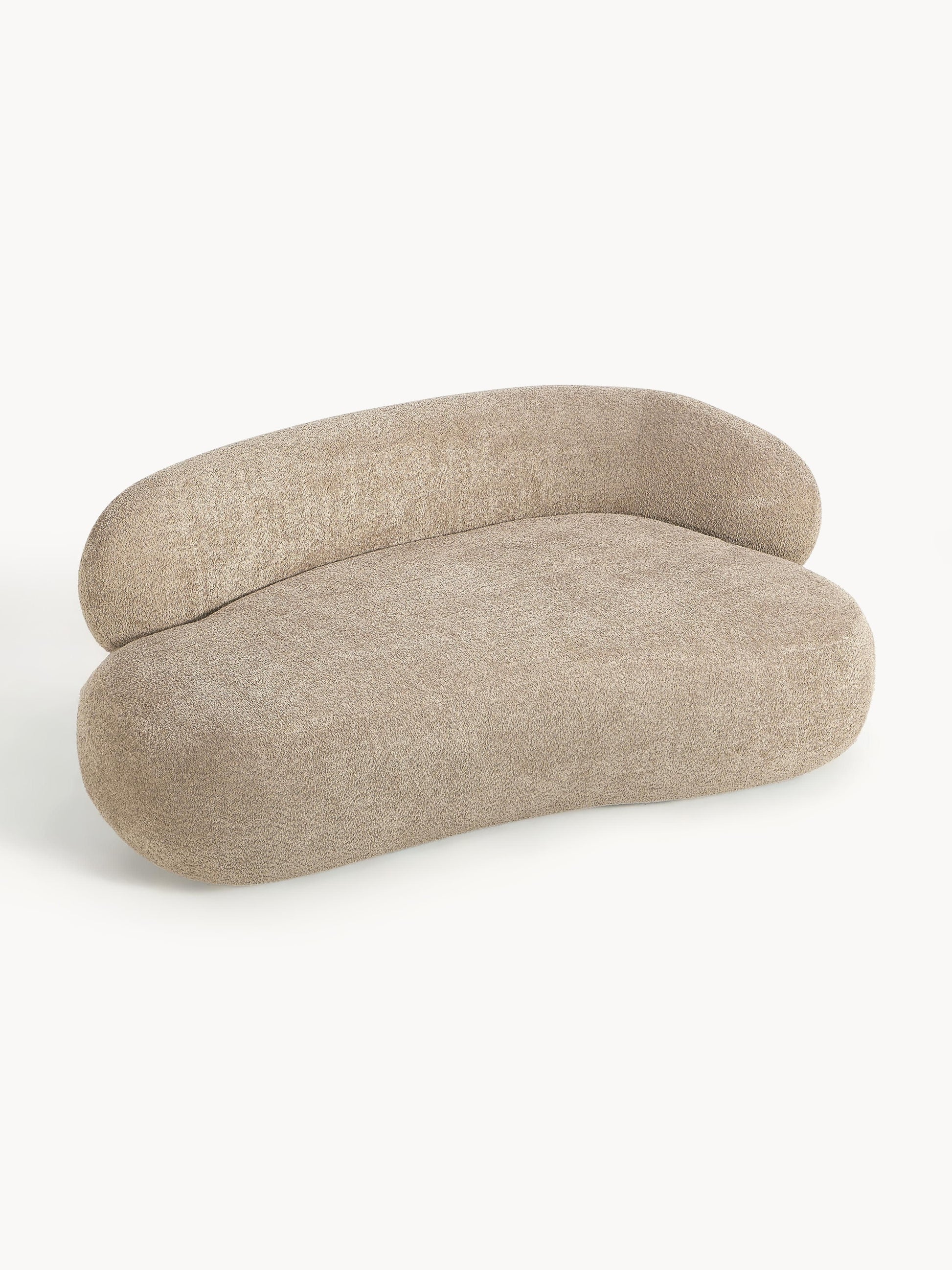 Sofa Alba (2-Sitzer) aus Teddy-Bouclé