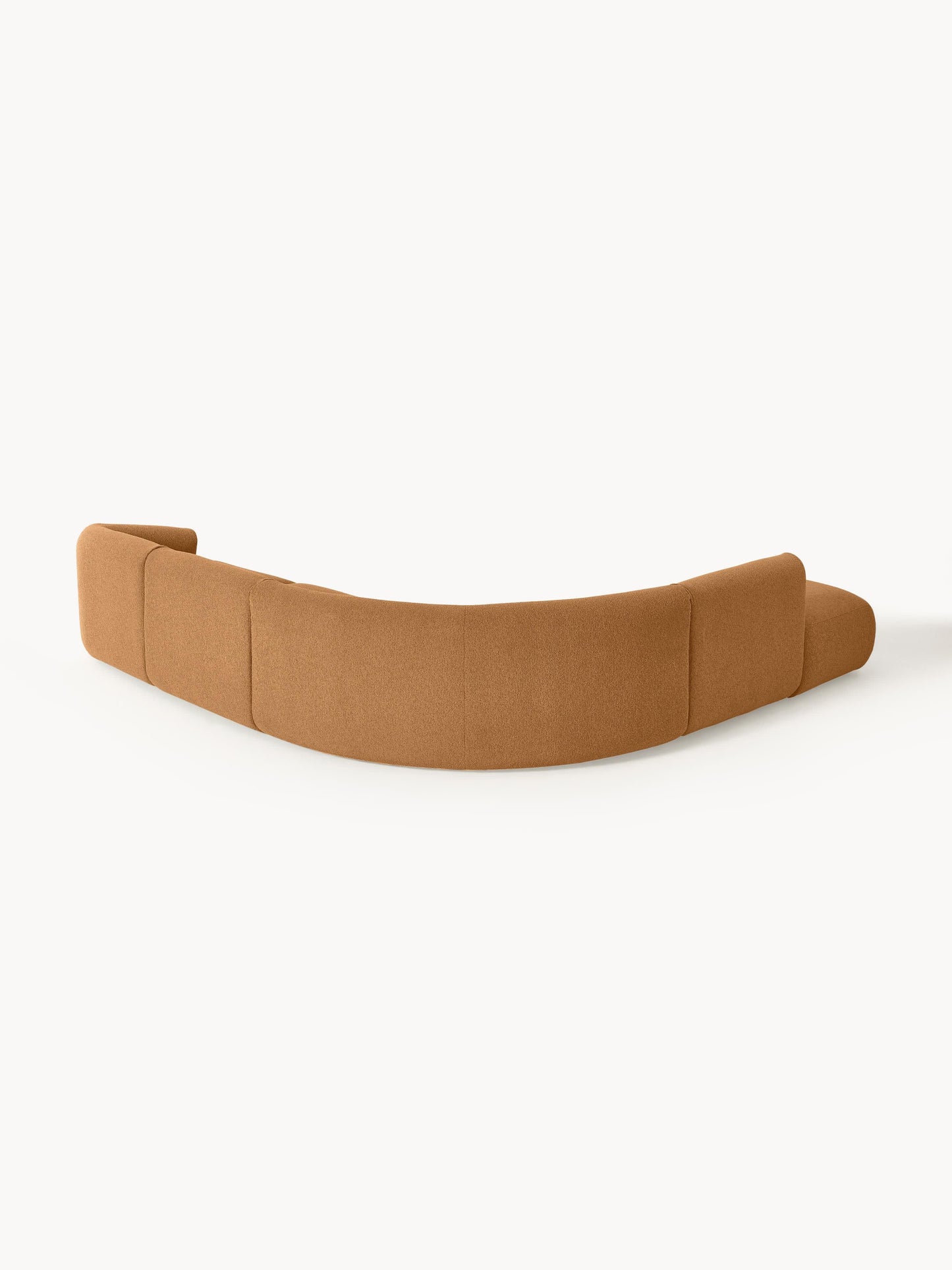 Modulares Bouclé-Ecksofa Sofia (4-Sitzer)