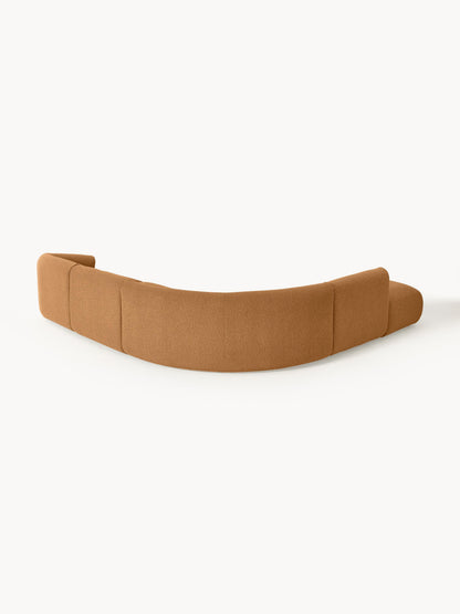 Modulares Bouclé-Ecksofa Sofia (4-Sitzer)
