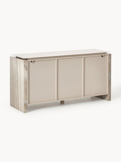 Sideboard Bruce aus Marmor und Metall