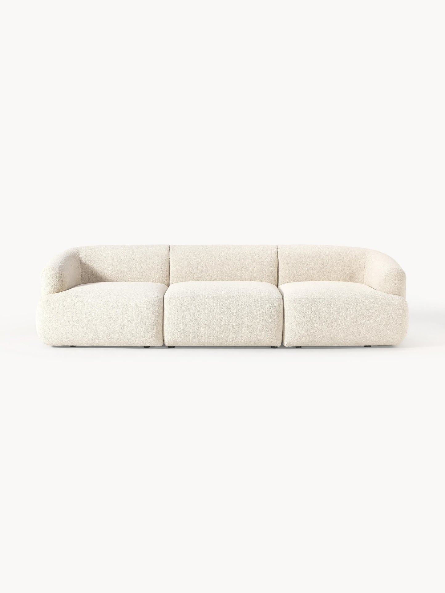 Galeriebild 1 - Modulares Bouclé-Sofa Sofia (3-Sitzer)