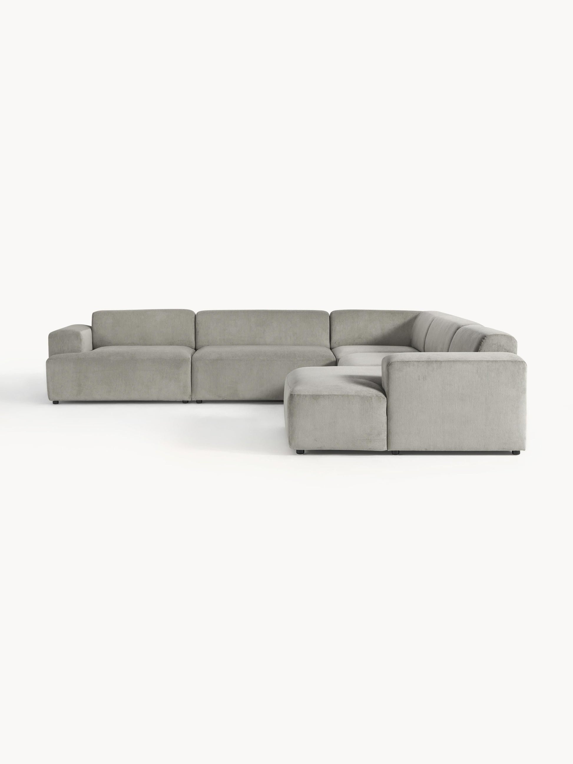 XL Cord-Ecksofa Melva